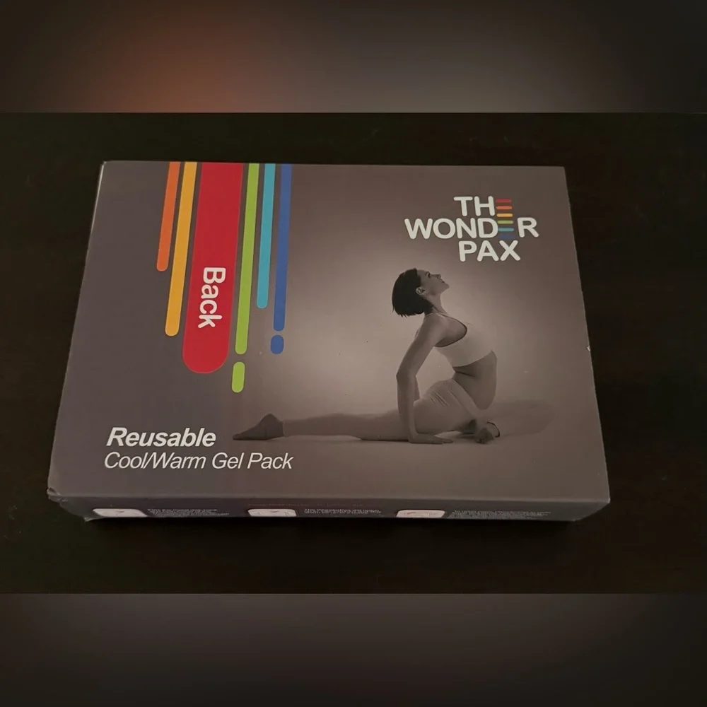The Wonder Pax Reusable Back Gel Pack | Hot & Cold Therapy | Pain Relief Wrap